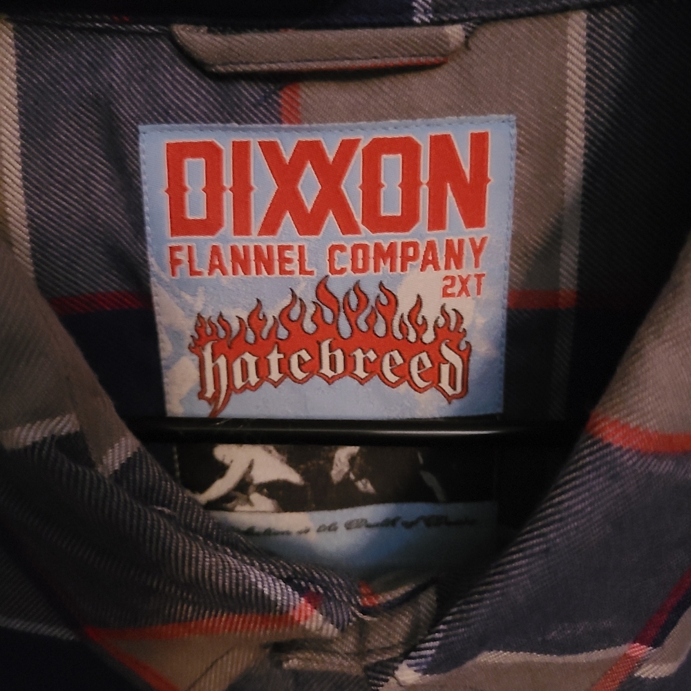 Dixxon Hatebreed Flannel